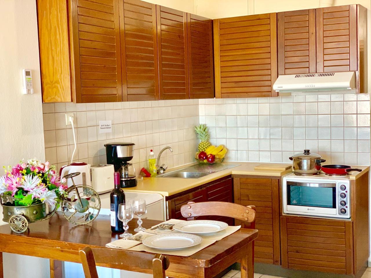 The Blue Apartments Hersonissos  Ngoại thất bức ảnh